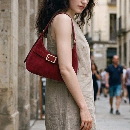 Classic Women's Trendy Plain Hand Bag