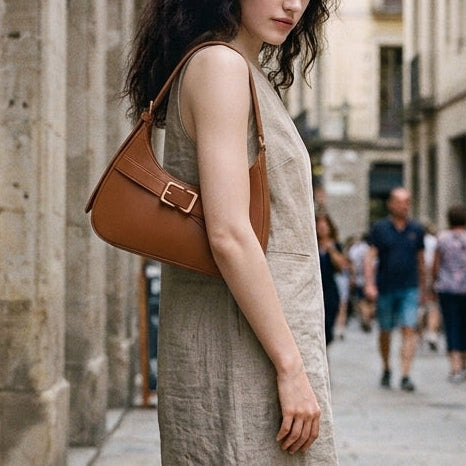 Classic Women's Trendy Plain Hand Bag