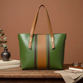 Premium Women's Faux Leather Textured Tote Bags