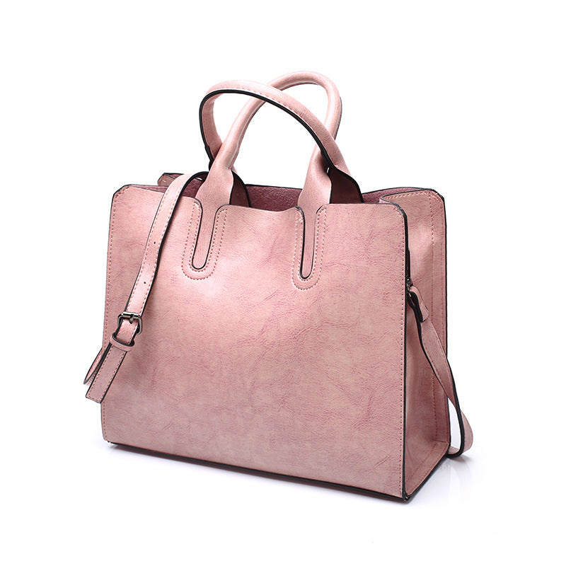 Premium Retro Leather Handbag for Women In Imported Quality