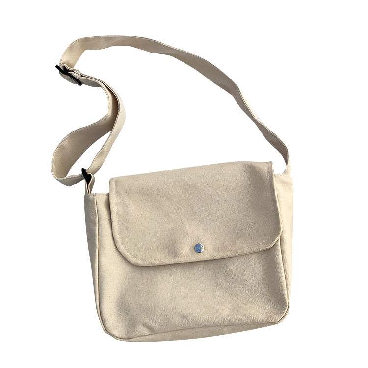 GenZ Korean Style Canvas Imported Crossbody Bag for Her