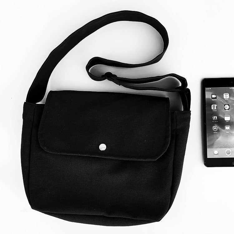 GenZ Korean Style Canvas Imported Crossbody Bag for Her